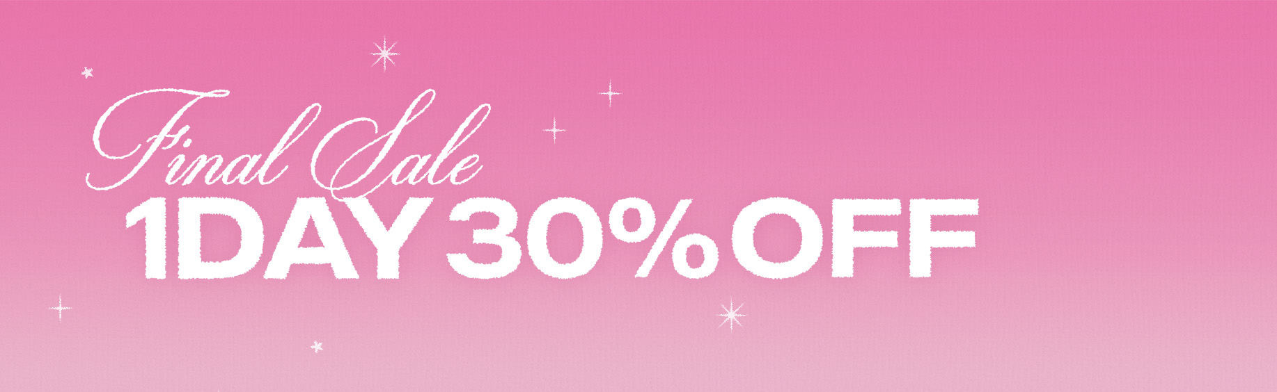 원데이 30% 배너 이미지